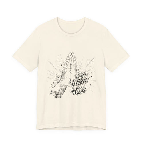 Men’s Streetwear Graphic T-Shirt - Faith In What's Good