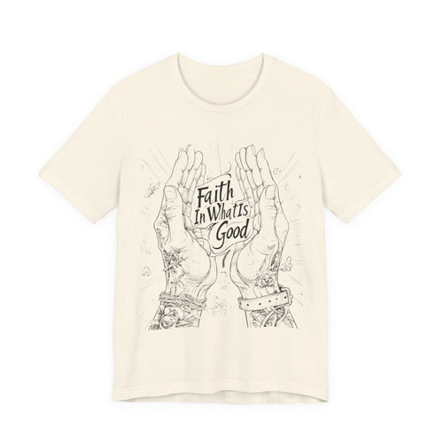 Men’s Streetwear Graphic T-Shirt - Faith In What's Good